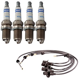 Kit Cabo Vela Fusca 1.6 8v 69-71 Gasolina Bosch