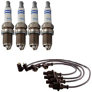Kit Cabo E Vela 405 1.8 8v Xu7up 1998 1999 Gasolina Bosch