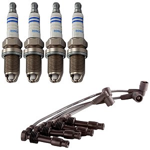 Kit Cabo E Vela Zafira 2.0 16v Dohc Sfi 05 Gasolina Bosch