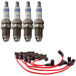 Kit Cabo E Vela Cordoba 1.0 16v Ast 2000 2001 Gasolina Bosch
