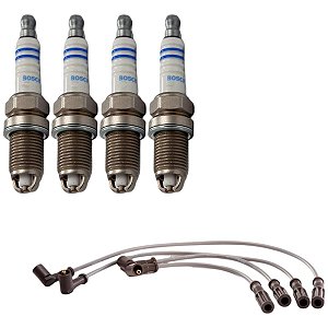 Kit Cabo E Vela Corsa 1.0 16v Sfi 1999 2000 Gasolina Bosch