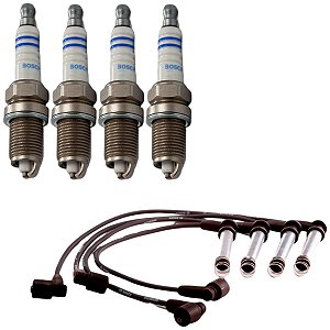 Kit Cabo E Vela S-10 2.4 Sohc Mpfi 2006 2007 Gasolina Bosch