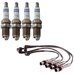 Kit Cabo E Vela Zafira 2.0 Sohc Mpfi 2001 Gasolina Bosch