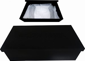 Caixa para vinho MDF Preto 2 Peças Presente - Personalizada J2winner