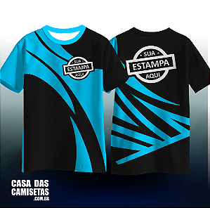 Camiseta Malha Dry fit | Estampa colorida Total