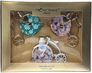 Mont´Anne Coffret Beauty Flower + With Love + Wite Glamour 3x25ml Feminino