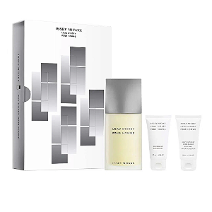 Issey Miyake Coffret Leau D'issey Pour Homme Edt 125ml + After Shave + Gel Douche Masculino
