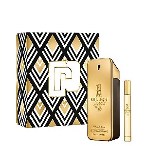Paco Rabanne Coffret 1 Million Edt 100ml + Travel Size 10ml - Masculino