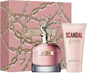 Jean Paul Gaultier Coffret Scandal Edp 80ml + Body Lotion 75ml - Feminino