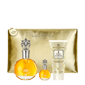 Marina de Bourbon Coffret Royal Diamond Edp 100ml + Miniatura 7,5ml + Body Lotion 100ml + Necessarie Feminino