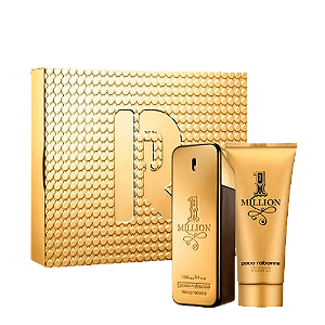 Paco Rabanne Coffret 1 Million Edt 100ml + Gel de Banho 100ml Masculino