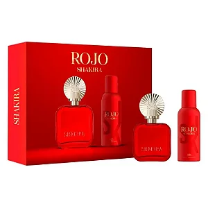 Shakira Coffret Rojo Edp 80ml + Desodorante 150ml - Feminino
