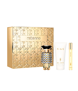 Paco Rabanne Coffret Fame Edp 50ml + Creme Corporal 75ml + Travel Size Edp 10ml - Feminino