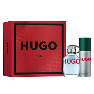 Hugo Boss Coffret Man Edt 75ml + Deo Spray 150ml - Masculino