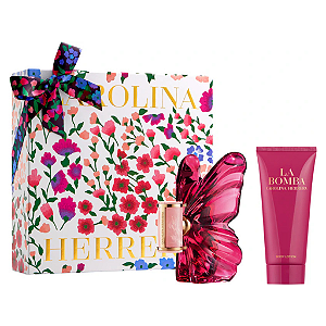 Coffret Carolina Herrera La Bomba Edp 80ml + Loção Corporal 100ml - Feminino