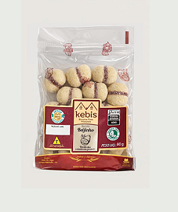 Biscoito Casadinho de leite em pó com goiabada 80g