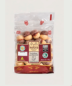 Biscoito Casadinho com Chocolate 80g