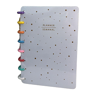 Planner de Discos Semanal Planejamento Pessoal