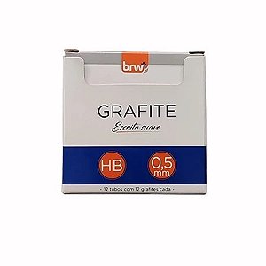 Grafite BRW Escolar 0.5mm Kit 2 unidades