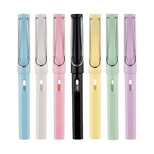Kit 6 Lápis Infinito Kawaii com Borracha Colorido
