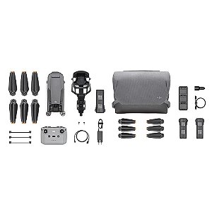 Drone DJI Mavic 3 Classic DJI RC-N1 (Controle s/ tela) BR ANATEL + Kit Fly More Combo