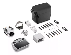 Drone DJI Mini 4 PRO com controle com tela DJI RC 2 Combo Fly More