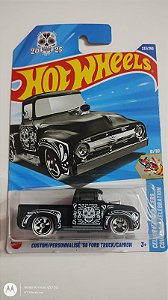 Hot Wheels Custom Personalise 56 Ford Truck Camion