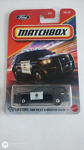 Matchbox Ford Police Interceptor Utility