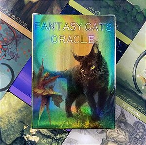 Fantasy Cat Oracle Holographic