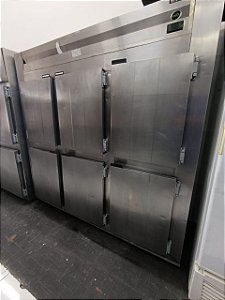 Geladeira Aço Inox Kofisa - 6 Portas -SEMI NOVA