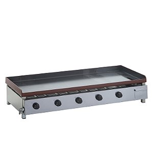 CHAPA A GÁS 5 QUEIMADORES 120 CM