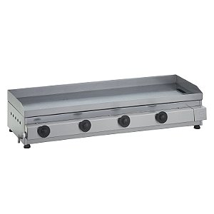 CHAPA A GÁS PRATA 100 CM 4 QUEIMADORES - CGP-100