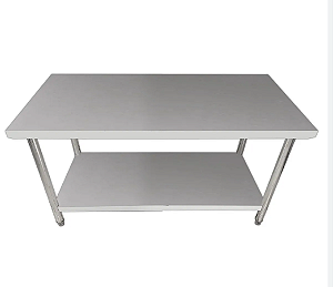 Mesa Inox 120x70x85
