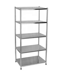 Estante Inox (nova) 100x40x180