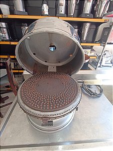Forno Pizza A Gás Forth com digital Turbo 55cm Queimador Central