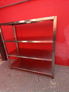 Estante 4 planos 125x53x140 semi nova