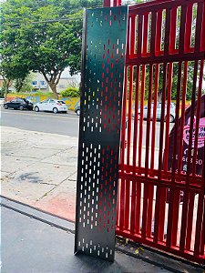 PRATELEIRA DE INOX VAZADA 240X40 SEMI NOVA