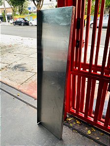 Prateleira aço inox 145x40 semi nova