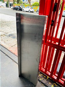 PRATELEIRA EM AÇO INOX 120X40 SEMI NOVA
