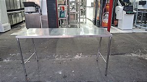 Mesa inox 180x70x85 SEMI NOVA