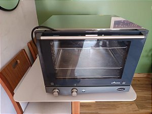 Forno Elétrico de Mesa Unox Micro XF023 – Cinza/Preto