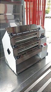 Cilindro Laminador Elétrico 6 Rolos com Regulador de Velocidade Bivolt 400x57mm 1/2cv 50/60 HZ Saro Branco SEMI NOVO