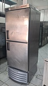 Geladeira Engefood inox 2 portas semi nova