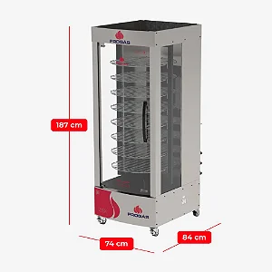 Forno Multiuso Giratório a Gás 128kg PRP-482 G5 Progás