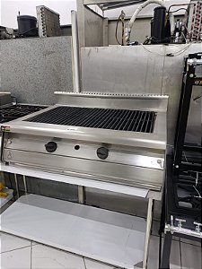 Chair broiler Berta inox 100x72x28 semi novo