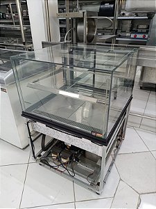 VITRINE REFRIGERADA GO COFFE RODRIAÇO SEMI NOVA