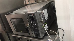 Forno Combinado Profissional com Cavalete WCAA-03NE 220v Wictory semi novo