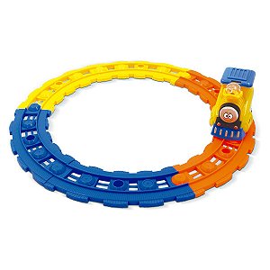 Trenzinho Divertido com Som e Luz - 07 peças