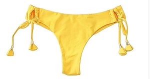 Calcinha De Bíquini Fio Duplo, Amarelo Camaro