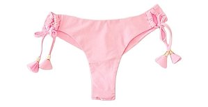 Calcinha De Bíquini Fio Duplo, Rosa Candy